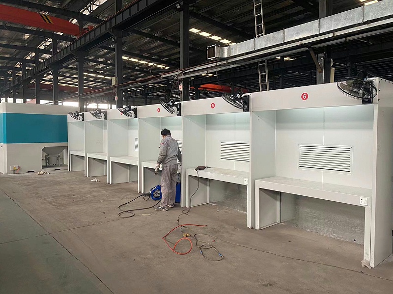 焊接作業收塵臺